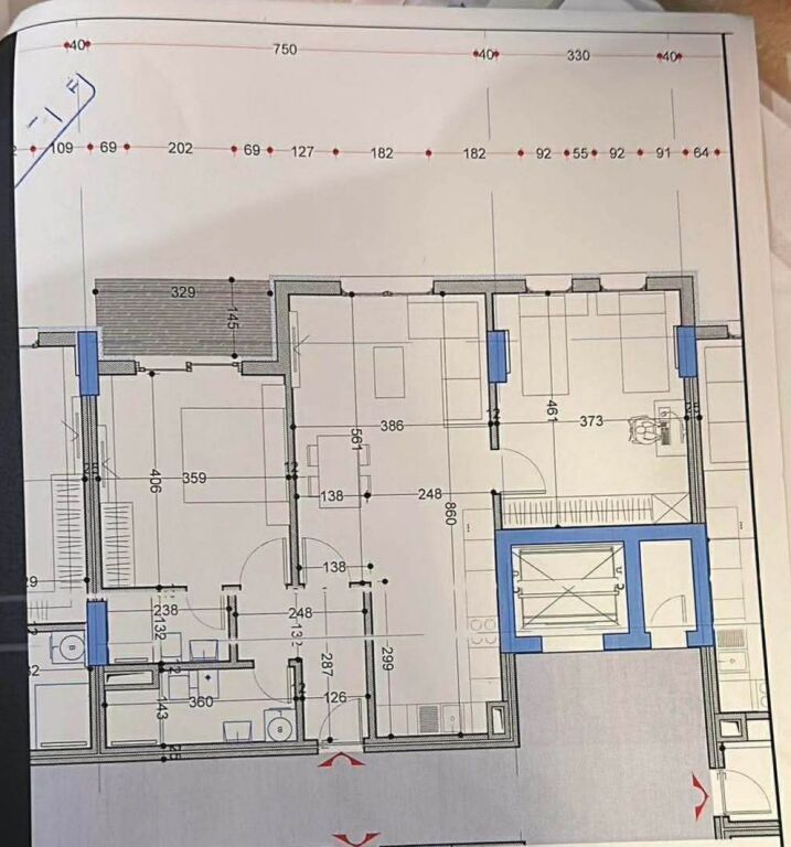 SHITET APARTAMENT 2+1 – PASKUQAN