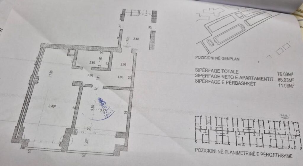 🏡 Shitet Apartament 1+1 pranë detit – Gjiri i Lalzit