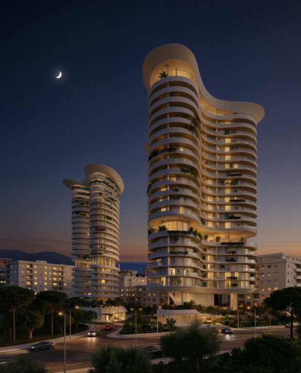Luzaj Towers – Vertical Luxury on the Coast of Vlora