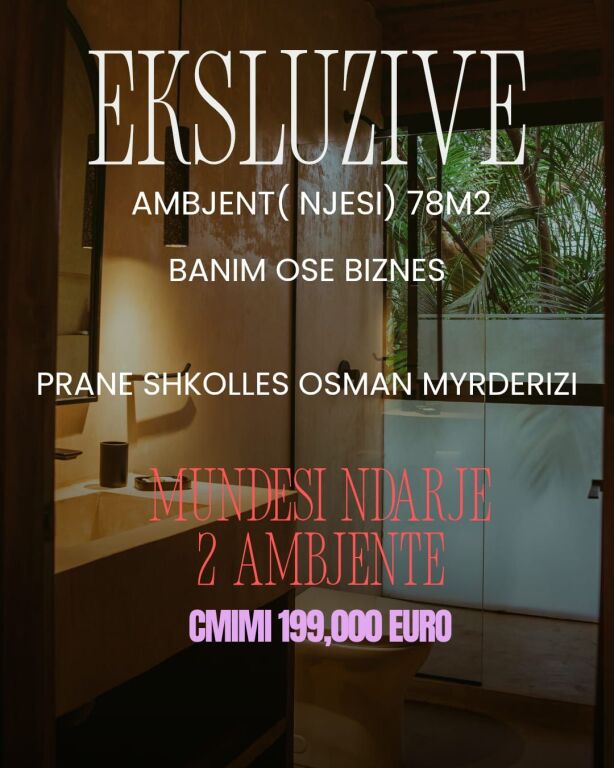Shitet Ambient Biznesi prane shkolles Osman Myderizi