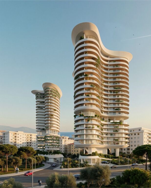 Luzaj Towers – Vertical Luxury on the Coast of Vlora