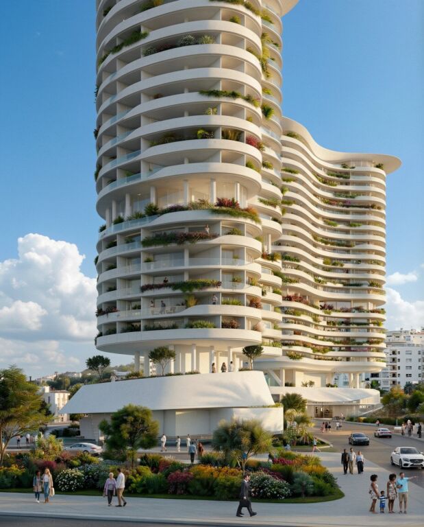 Luzaj Towers – Vertical Luxury on the Coast of Vlora