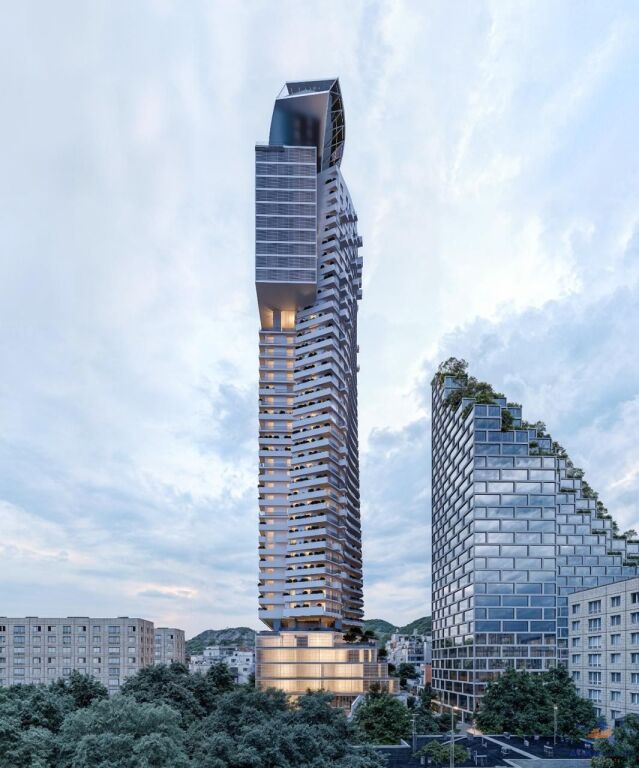 FOR SALE APARTMENT 1+1+BALCONY "THE FORTY FOUR TOWERS, ZOGU I ZI" 238,500 EURO