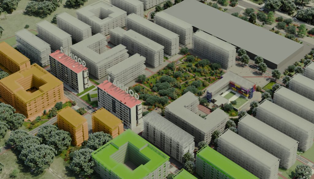 🏡 **1+1 Apartment for Sale in Univers City, Tirana**