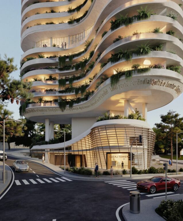 Luzaj Towers – Vertical Luxury on the Coast of Vlora
