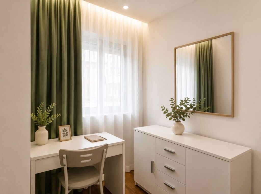 APARTAMENT 1+1 ME QERA KODRA DIELLIT