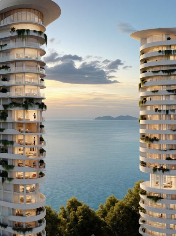 Luzaj Towers – Vertical Luxury on the Coast of Vlora