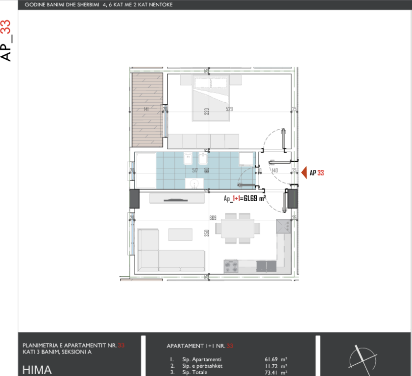 Shiteten, Apartamente 1+1/2+1/3+1, Paskuqan!
