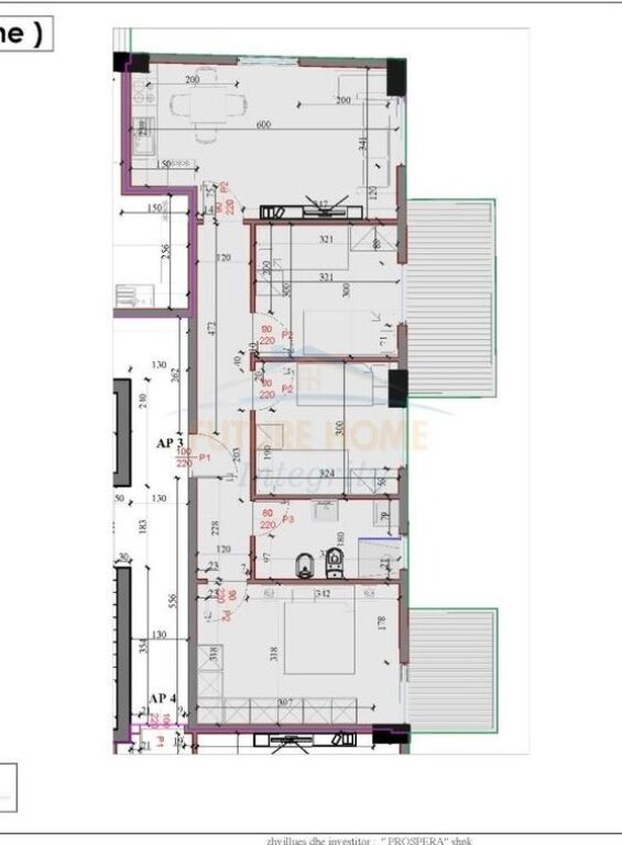 Appartamento 3+1 in vendita, Residenza Kodra e Liqenit, Paskuqan