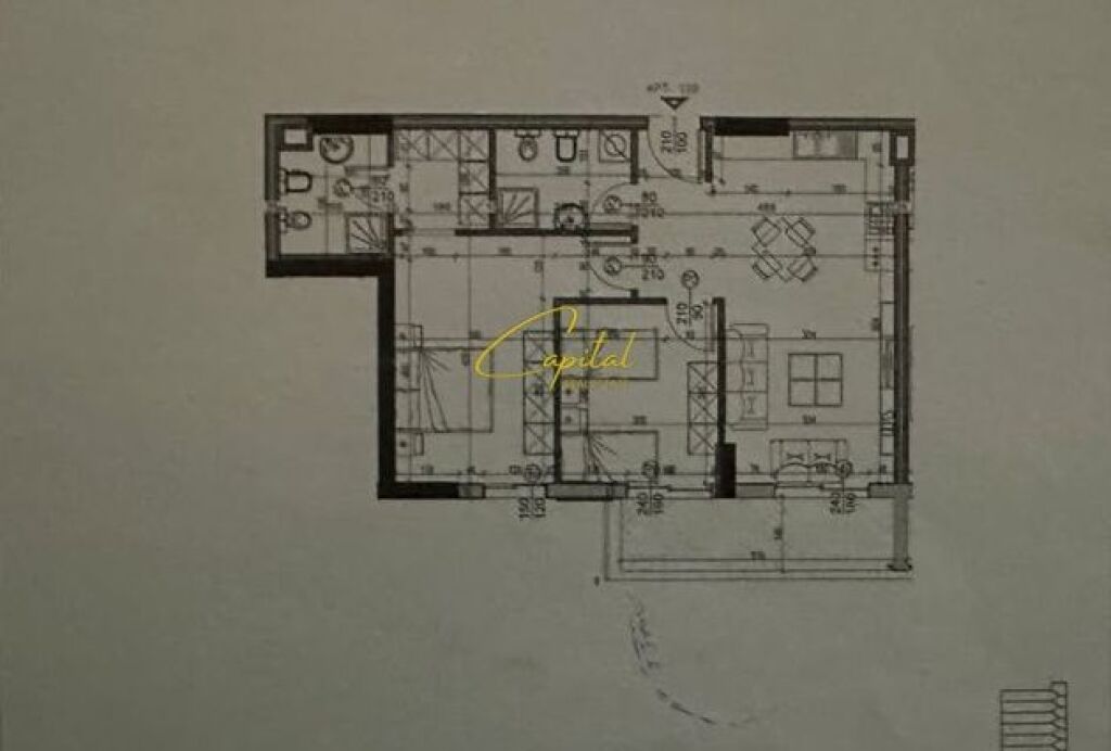 FOR SALE APARTMENT 2+1+2 XHAMLLIKU 190,000 EURO
