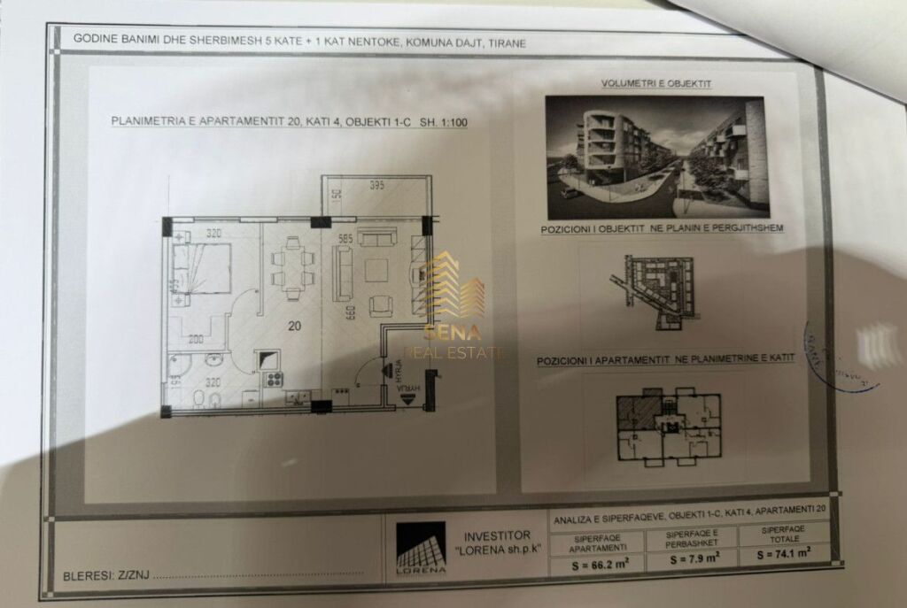 Shiten ,3 Apartamente 1+1+BLK, Shkoze – Kompleksi Tom Doshi, 103.750 Euro