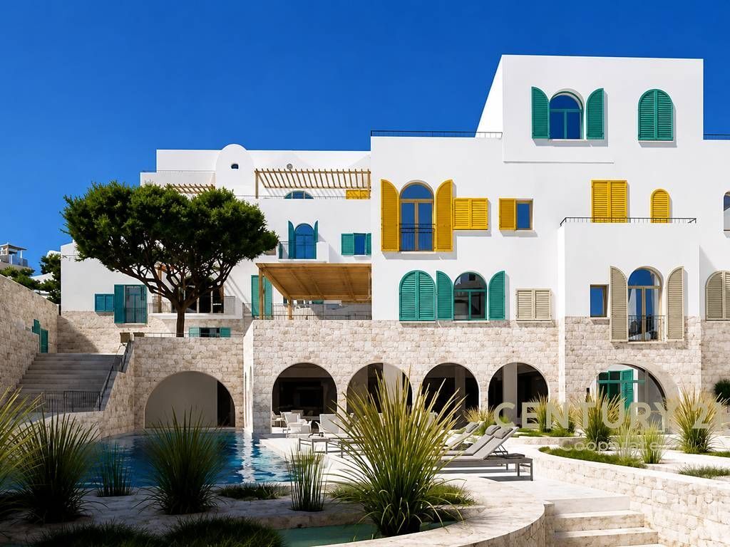SHESIM APARTAMENT 3+1 NE SANTORINI, DHERMI
