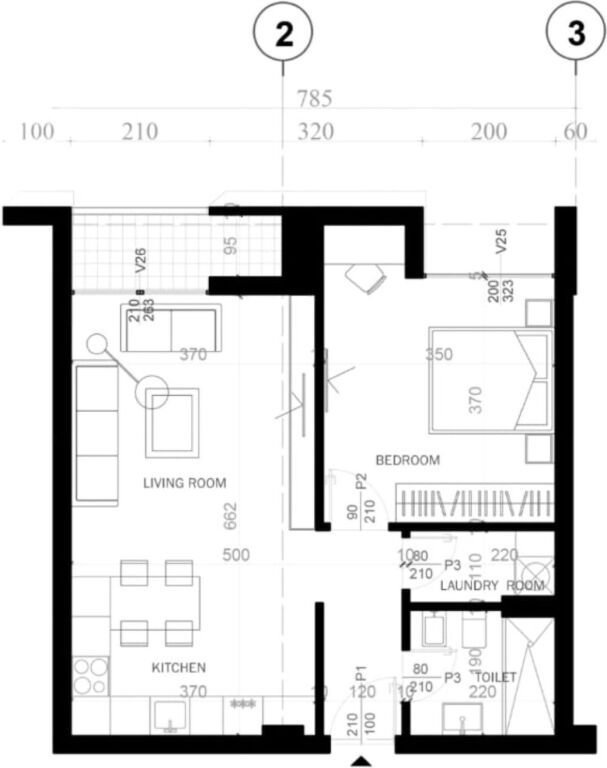 We have a 1+1 apartment for Sale in Grow Green Residence, Sauk, only 2 minutes from TEG and 12 minutes from the center of Tirana