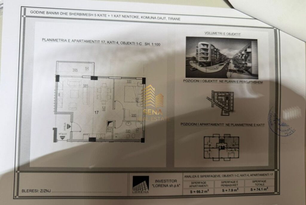 Shiten ,3 Apartamente 1+1+BLK, Shkoze – Kompleksi Tom Doshi, 103.750 Euro