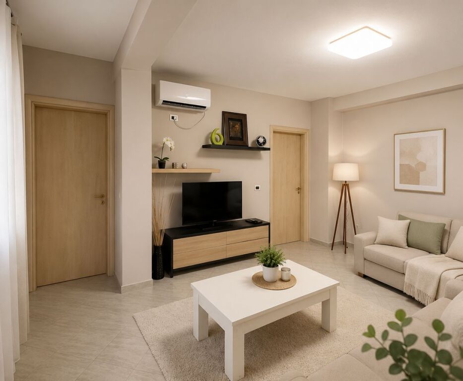 Bllok, jepet me qera apartament 2+1, i arreduar