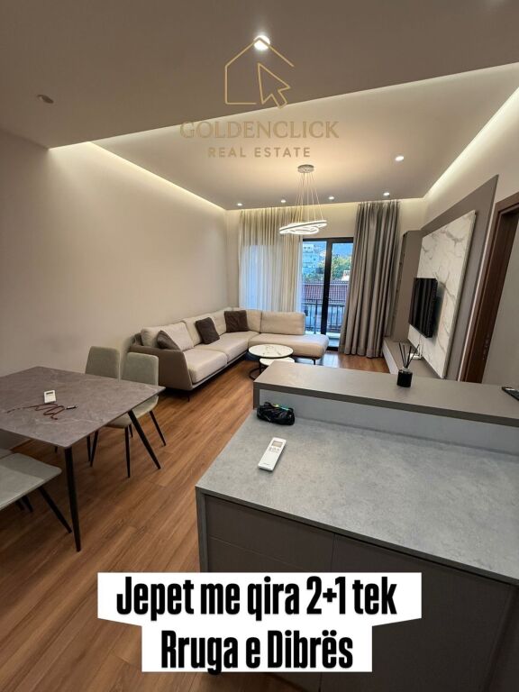 Jepet me qira 2+1+2 tek rruga e Dibres