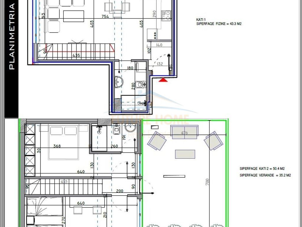 For sale, Duplex, Kodra e Diellit 2 Residence, Tirana