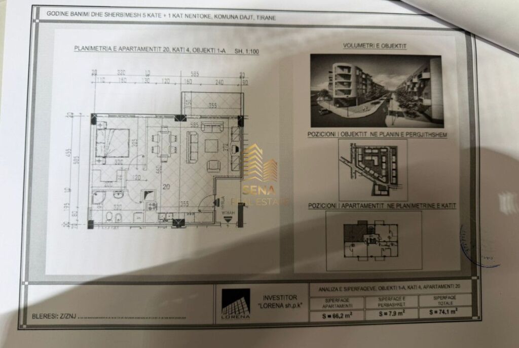 Shiten ,3 Apartamente 1+1+BLK, Shkoze – Kompleksi Tom Doshi, 103.750 Euro