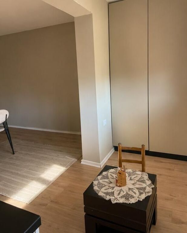 Bllok, partially furnished apartment for rent .