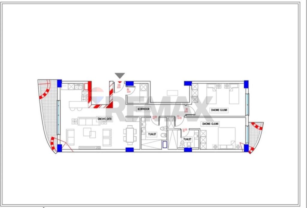 BOTANICAL GARDEN, APARTMENT 2+1+2 FOR SALE