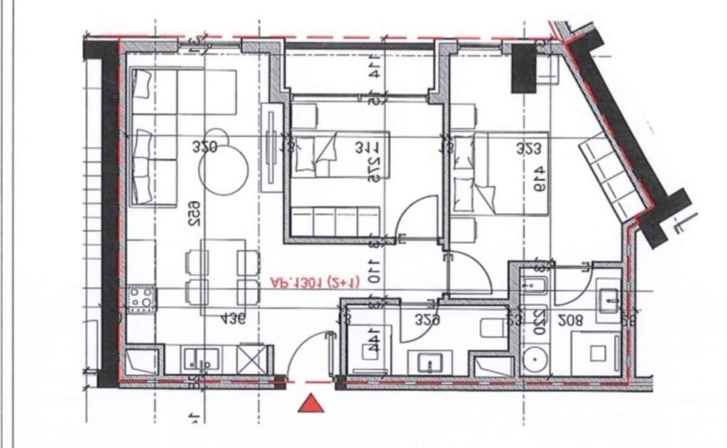 Appartamento 2+1 in Vendita – Monolith Residence, Via Bardhyl 📍