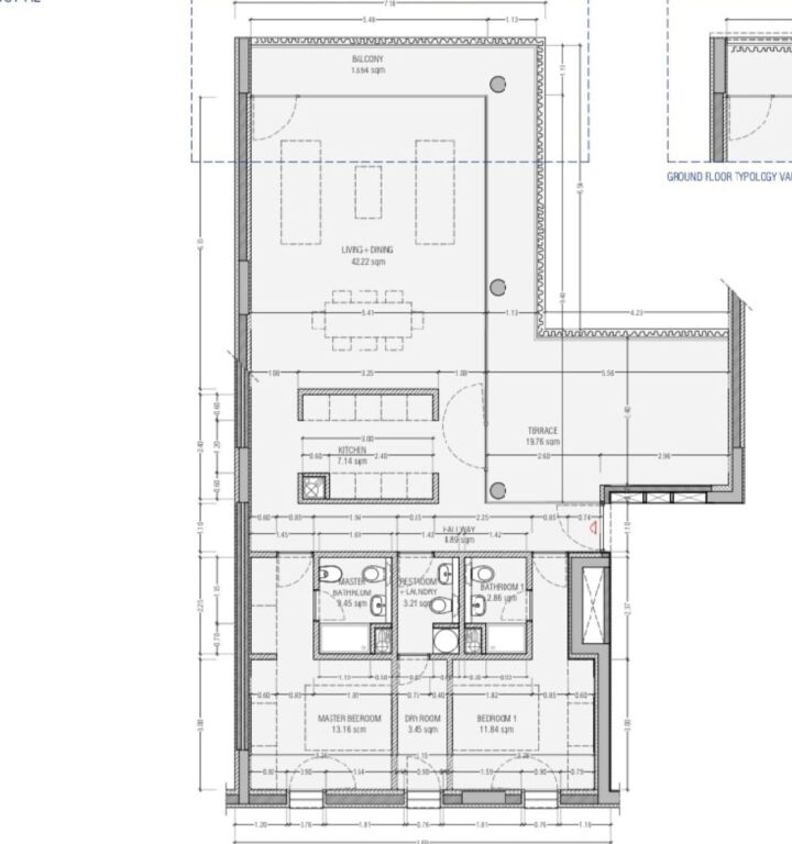 🌇 Appartamento 2+1+3 in vendita a Long Hill Residence – Vicino a TEG, Tirana🌇