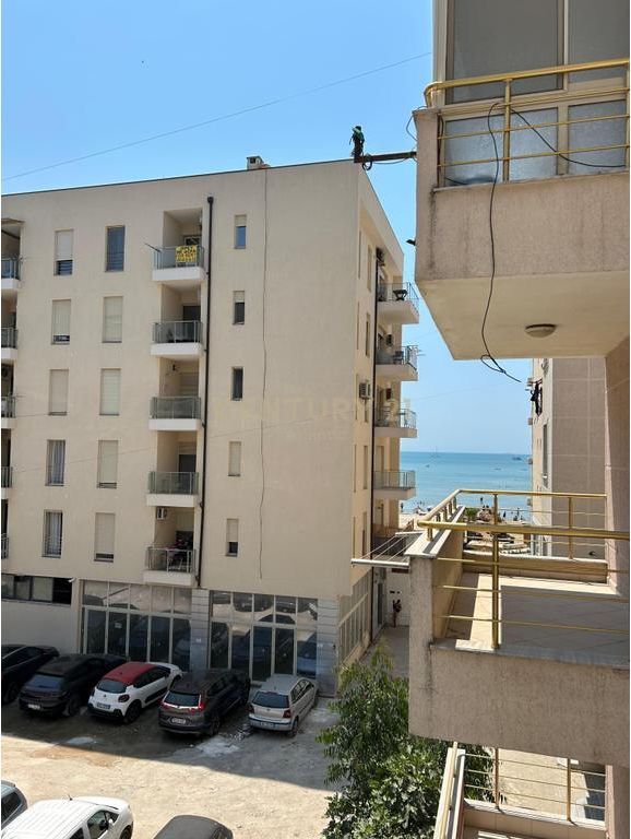 FOR RENT 1+1 APARTMENT WITH SEA VIEW NEAR THE FIRST STATION ON THE BEACH