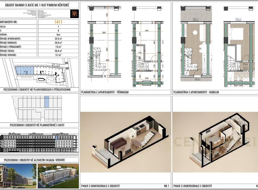 DUPLEKS NЁ KOMPLEKSIN GRAND MARINA RESIDENCE ME PISHINЁ TEK MALI I ROBIT !