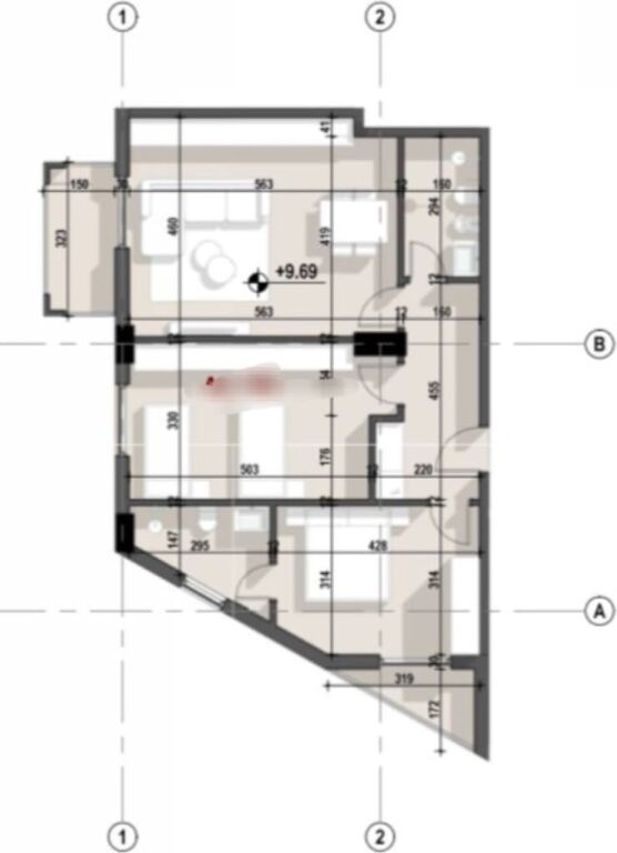 Appartamento 2+1+2 in vendita a 🌿Green Hill Residence – Selitë, Tirana 📍