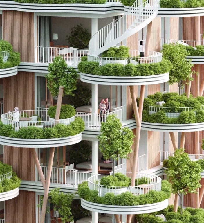 Appartamento 3+1+2 in Vendita 📍 Residenza “1000 Isole” – Vicino a TEG, Tirana 🌿