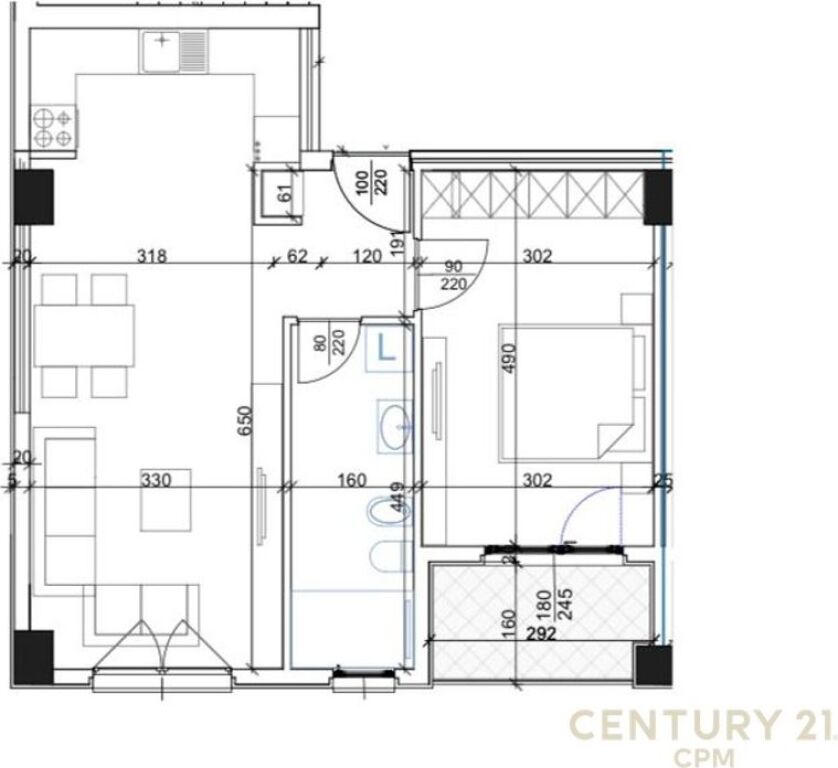 €400 Office for rent 📍 Aura Complex, Laprake!