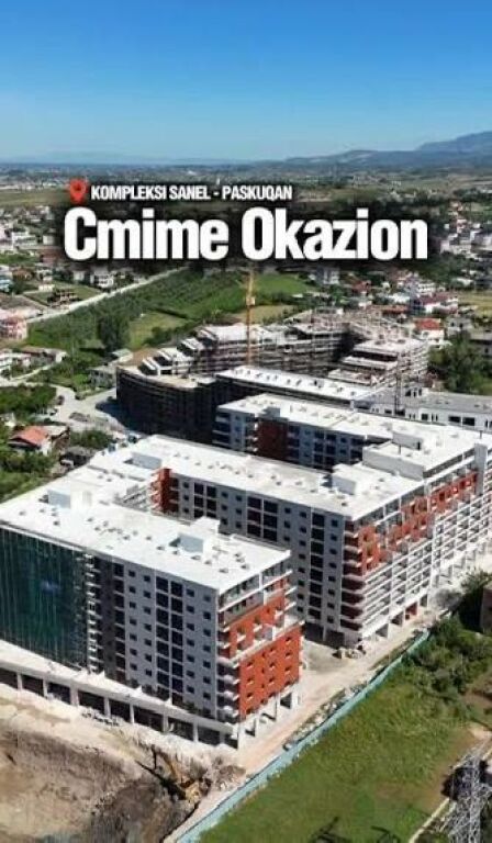 🏡 Apartament 1+1 në shitje | 86 m² | Residenca Sanel | Paskuqan