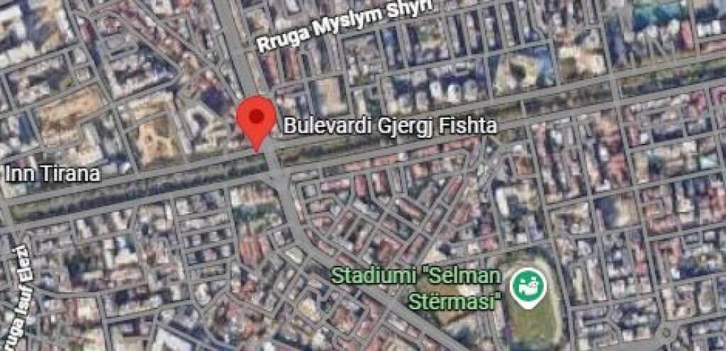 Business premises for sale on Gjergj Fishta Boulevard near the Former Exhibition (ID 4171307).