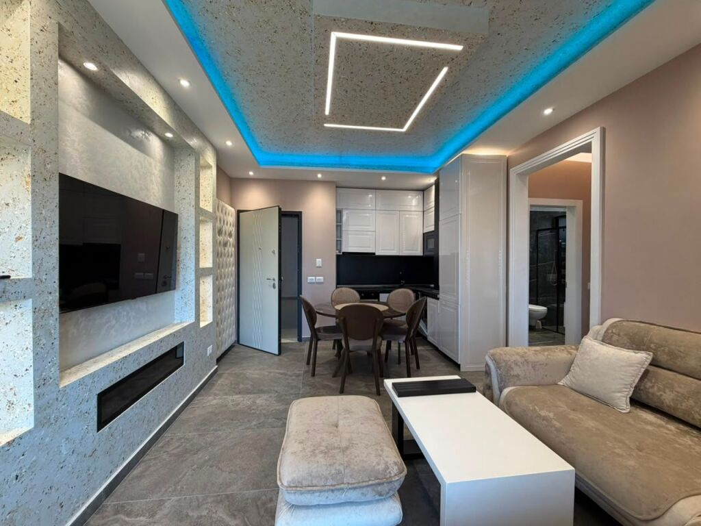 Super Appartamento di Lusso 1+1 con Vista Mare in Affitto a Lungo Termine - Acqua Fredda, Vlora
