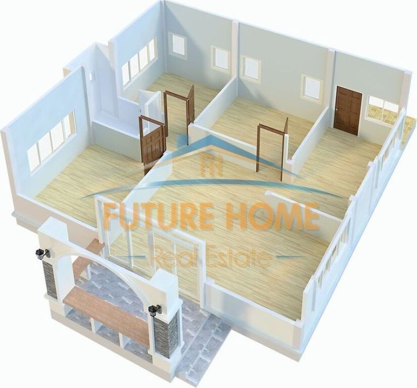 Shitet, Apartament 2+1,Bulevardi Zhan D'Ark