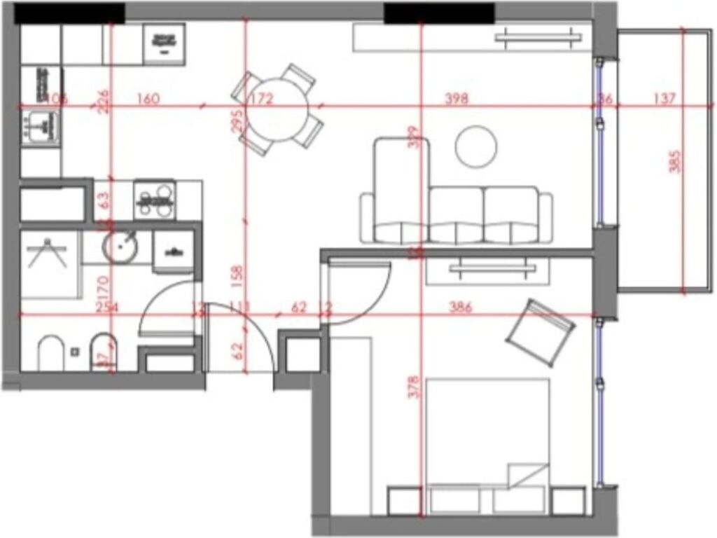 ✨Shitet Apartament 1+1 në North Residence – Paskuqan, Tiranë ✨
