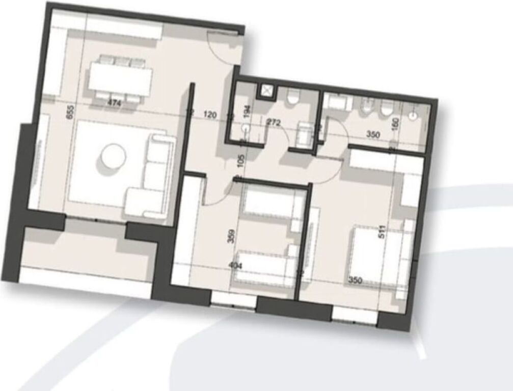 🏝️✨ Shitet Apartament 2+1+2 në Splendor Living – Dhërmi 🌊