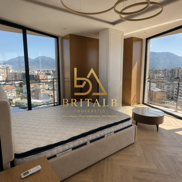 Apartament Luksoz 2+1 për Qira – Golden Tower, Mine Peza, Tiranë