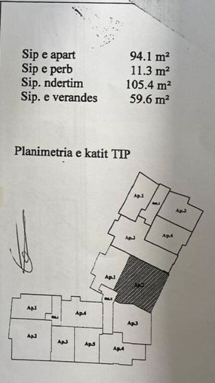 IRFAN TOMINI, VENDIAMO APPARTAMENTO 2+1+2