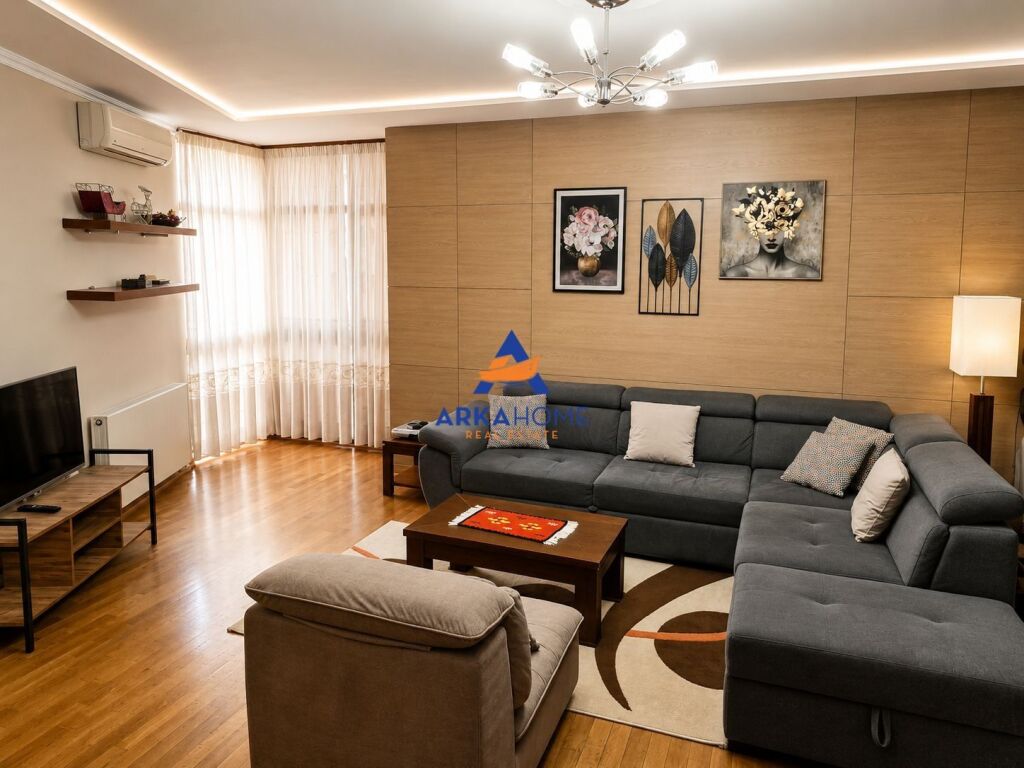 APARTMENT FOR RENT 2+1+3 BALCONIES+PARKING SPACE "M.FORTUZI STREET, BARRICADES STREET" 90000 LEKE