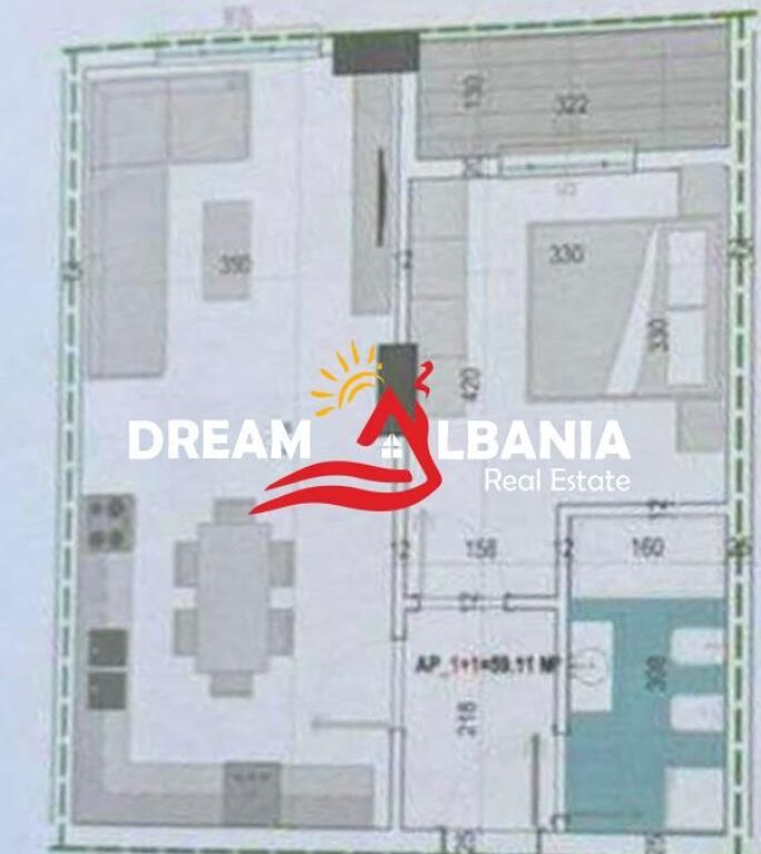 Apartament 1+1 Ne Shitje Paskuqan (ID 41111597)