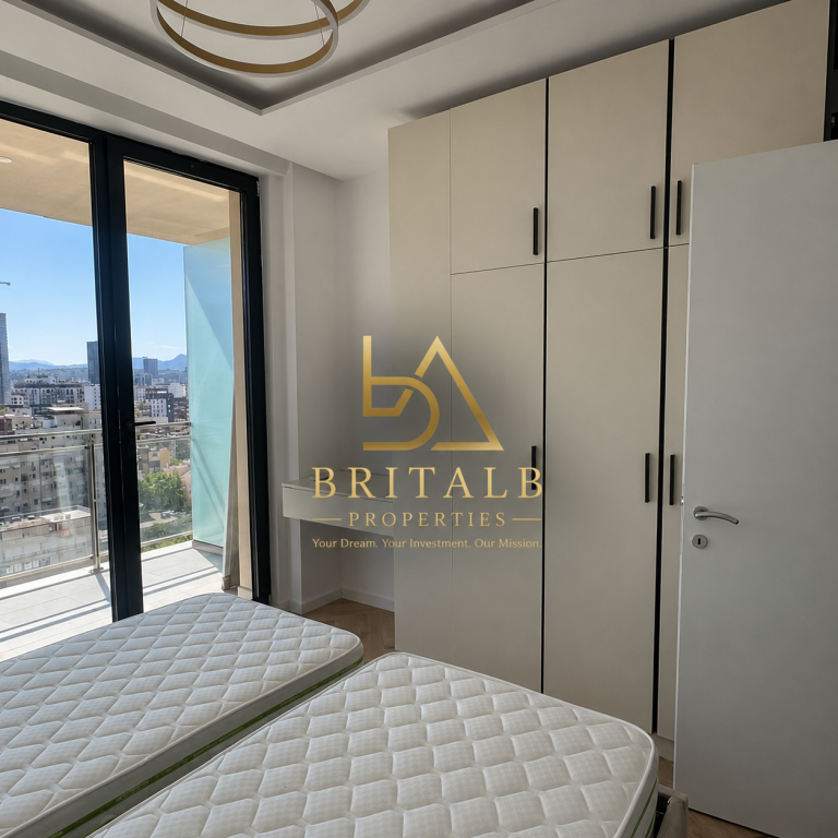 Apartament Luksoz 2+1 për Qira – Golden Tower, Mine Peza, Tiranë