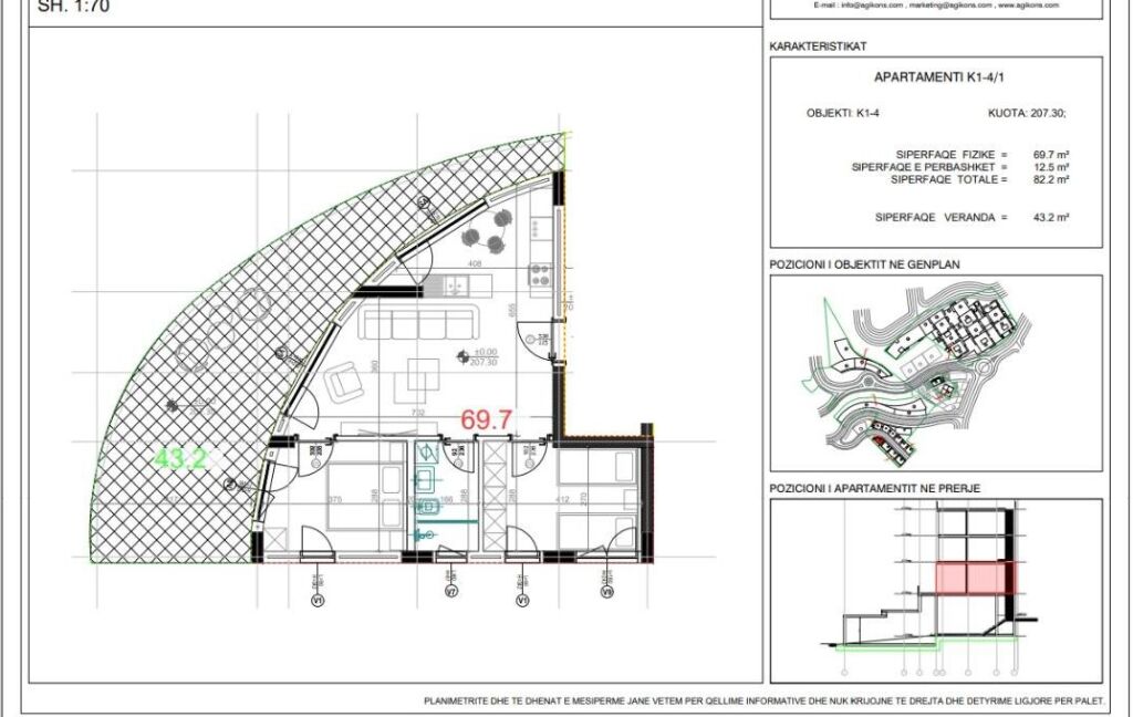 🌟 **Attico Esclusivo** con Splendida Terrazza 📍Kodra e Diellit 2 (Estensione) | Nuova Costruzione 2026 (Consegna tra 6 Mesi) | Giardino Privato Utilizzabile di 150 m² | 125,4 m² – €190.000 🔥🔥