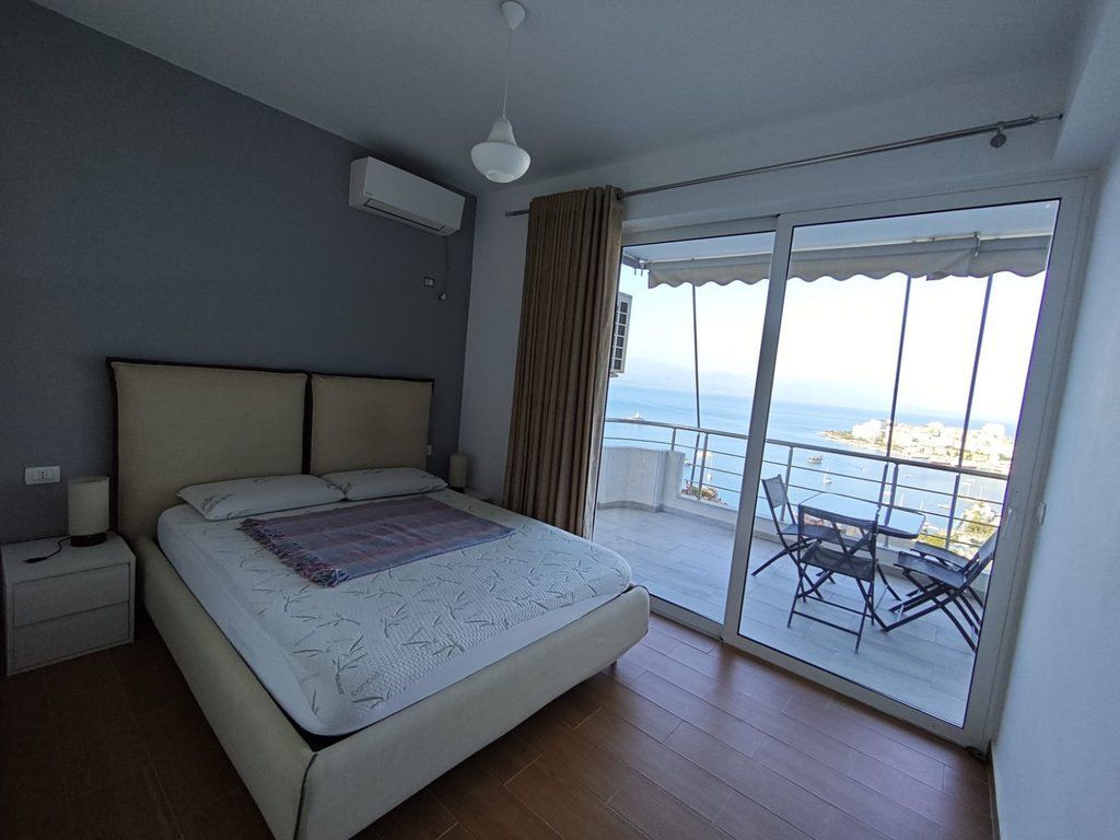 SARANDA, APPARTAMENTO IN AFFITTO 2+1+2 CON VISTA MARE