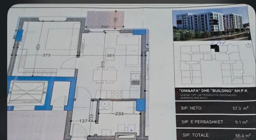 🏡 Shitet Apartament 1+1 tek Belfiore 2