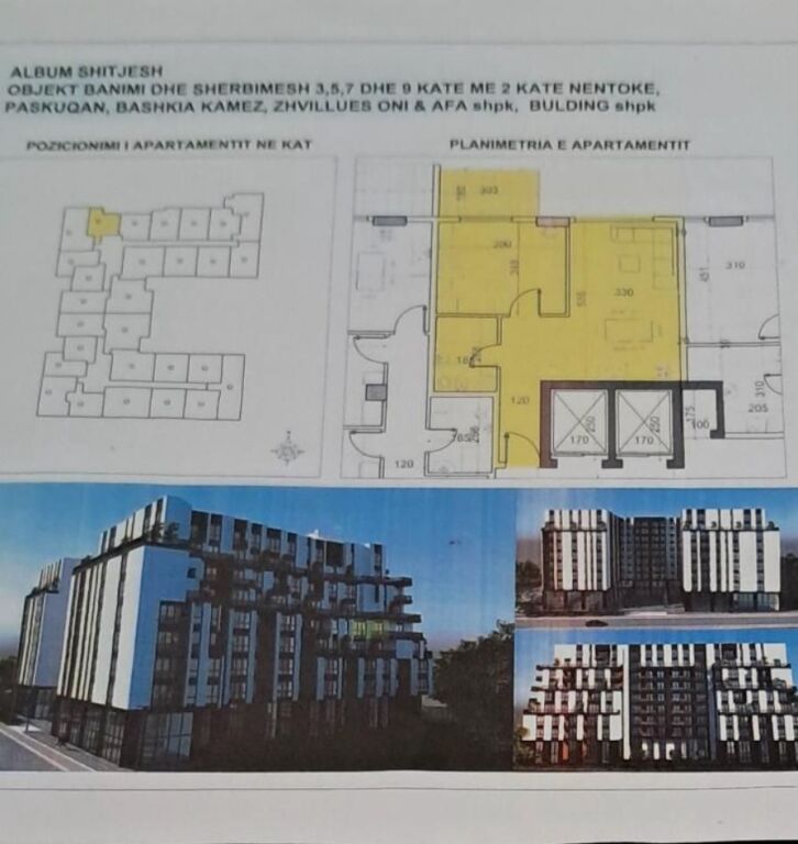 🏡 Shitet Apartament 1+1 tek Belfiore 1 - Widok 3