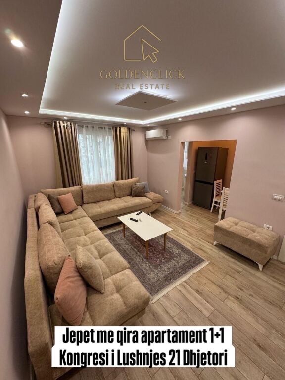 Apartment 1+1 for rent at 21 Dhjetor