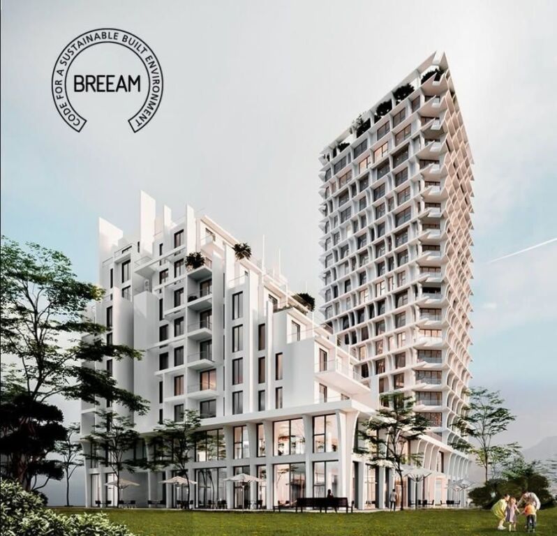 Apartment 2+1+veranda+parking for sale at Park Avenue, New Boulevard