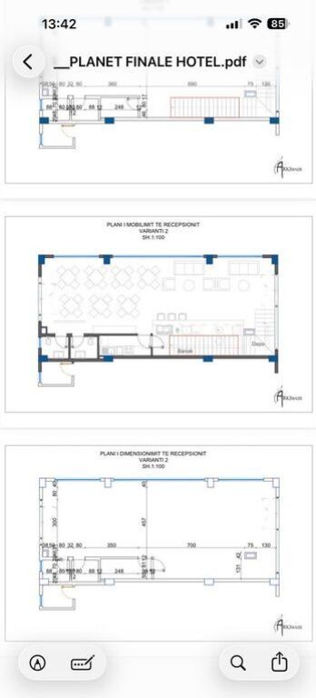 AMBIENTE MULTIFUNZIONALE 2 PIANI, 537 m2 - IN AFFITTO A PASKUQAN! IDEALE PER CLINICHE, HOTEL, BANCA!