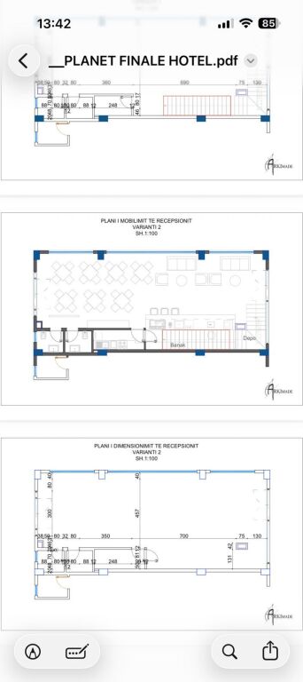 AMBIENTE MULTIFUNZIONALE 2 PIANI, 537 m2 - IN AFFITTO A PASKUQAN! IDEALE PER CLINICHE, HOTEL, BANCA!
